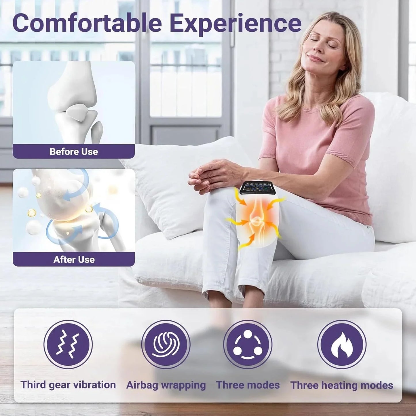 RecoviaX Knee Massager