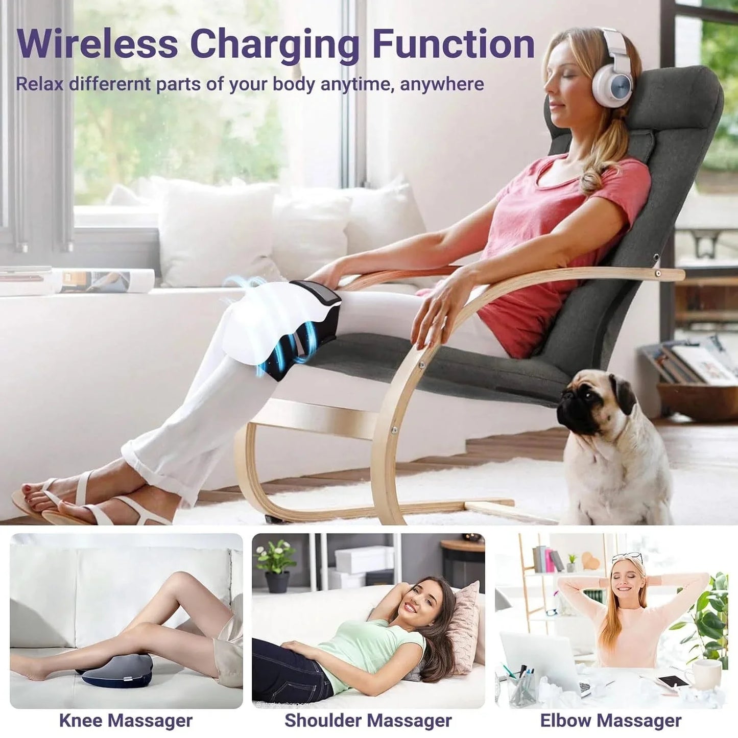 RecoviaX Knee Massager