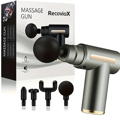 RecoviaX- Deep Tissue Massage Gun- Massage gun for Muscle Recovery, pain relief, and performance enhancement