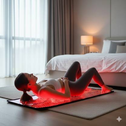 Recoviax Dual-Wavelength Red Light Therapy Mat