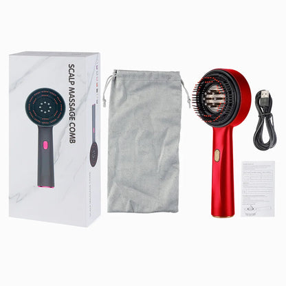 Recoviax ScalpRevive Pro — 5-in-1 Electric Scalp Massager with Red Light Therapy for Hair Growth