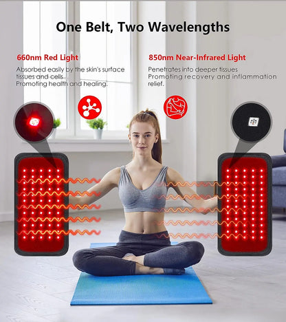 Recoviax™ Dual‑Wavelength Therapy Belt