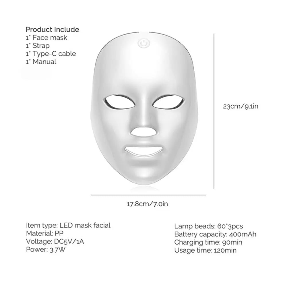 RecoviaX™ Red Light Therapy Mask