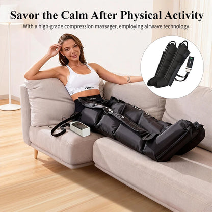 RecoviaX Pro Air Compression Leg Massager