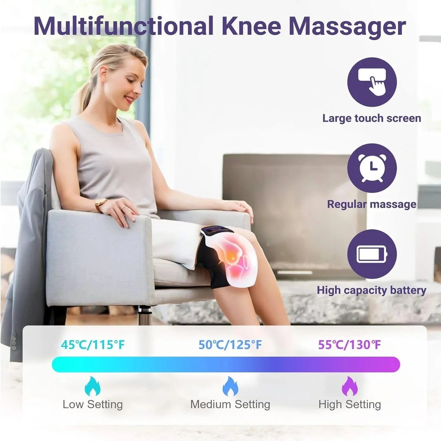 RecoviaX Knee Massager
