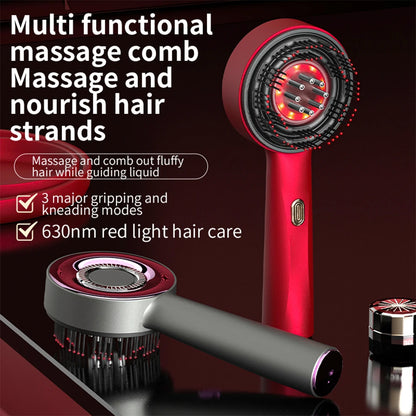 Recoviax ScalpRevive Pro — 5-in-1 Electric Scalp Massager with Red Light Therapy for Hair Growth