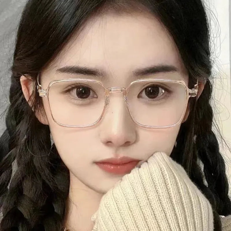 Anti Radiation Glasses Metal Eyeglass Eyeglasses For Woman