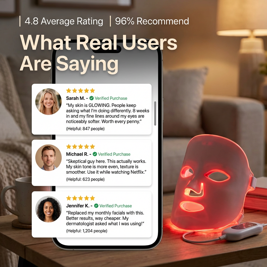 best red light and led mask recommended by customers