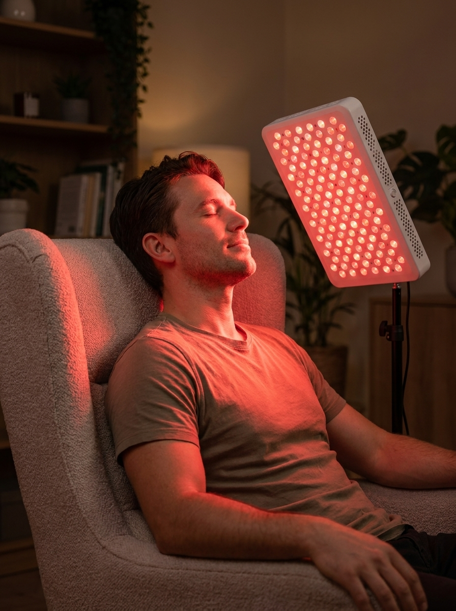 Red Light Therapy Panel for Face and Body
