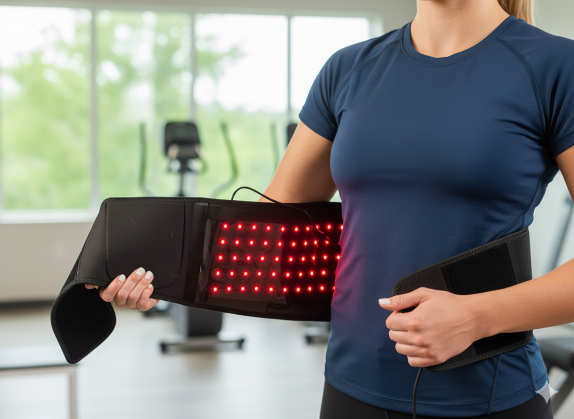 how to use red light therapy belt