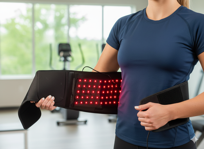 how to use red light therapy belt